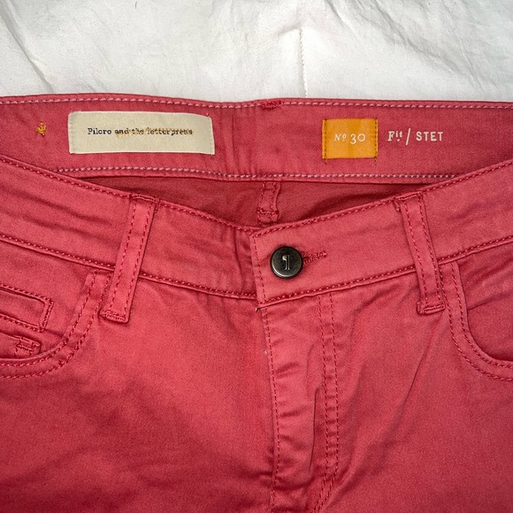 Pilcro Stet Distress Washed Slim ankle Pant - Picture 2 of 6
